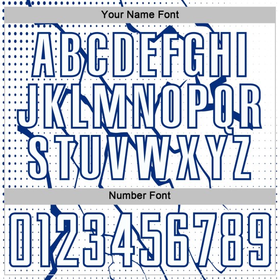 White Royal Jersey Sublimation Uniform Lightning Custom Sports Soccer White Royal Jersey Sublimation Uniform Lightning Custom Sports Soccer