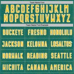 Jersey Teal Shape Custom Gold-White Geometric Soccer Sublimation Sports Uniform Jersey Teal Shape Custom Gold-White Geometric Soccer Sublimation Sports Uniform