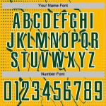 Custom Sublimation Green-White Sports Soccer Gold Lightning Uniform Jersey Custom Sublimation Green-White Sports Soccer Gold Lightning Uniform Jersey