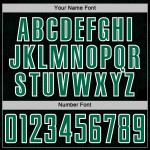 Kelly Black Jersey Sports Uniform Custom Sublimation Geometric Soccer Green-White Shape Kelly Black Jersey Sports Uniform Custom Sublimation Geometric Soccer Green-White Shape