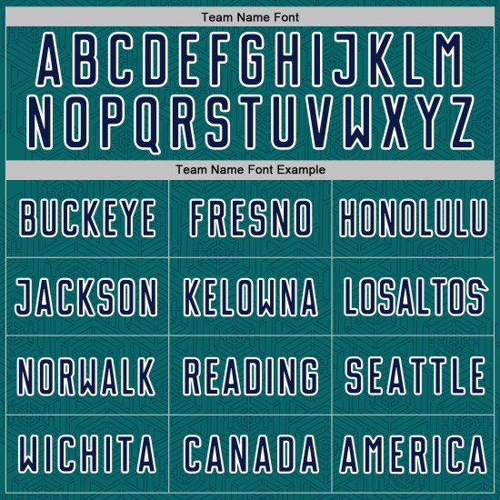 Custom Geometric Teal Jersey Navy-White Soccer Sports Shape Sublimation Uniform Custom Geometric Teal Jersey Navy-White Soccer Sports Shape Sublimation Uniform