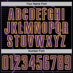 Soccer Purple-Yellow Jersey Uniform Lightning Black Sublimation Custom Sports Soccer Purple-Yellow Jersey Uniform Lightning Black Sublimation Custom Sports