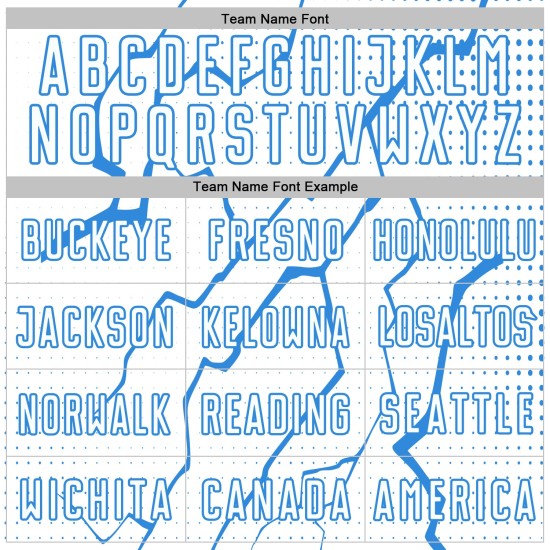 Jersey Sports Lightning Powder Soccer Uniform Sublimation White Custom Blue Jersey Sports Lightning Powder Soccer Uniform Sublimation White Custom Blue