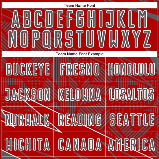 Red Jersey Steel Uniform Sports Sublimation Custom Soccer Lines Gray-White Red Jersey Steel Uniform Sports Sublimation Custom Soccer Lines Gray-White